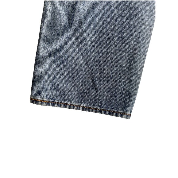 Levi's 501 Jeans Mens 34x30 Blue Denim Button Fly Straight Leg Classic Vintage - Picture 7 of 16